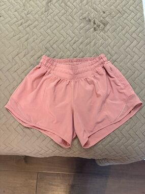 lululemon athletica Dusty Rose Athletic Shorts